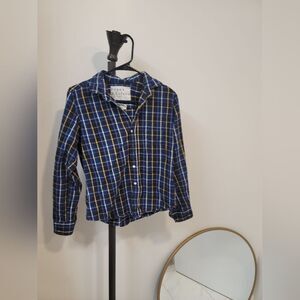 Frank & Eileen Blue Plaid Button Down Shirt